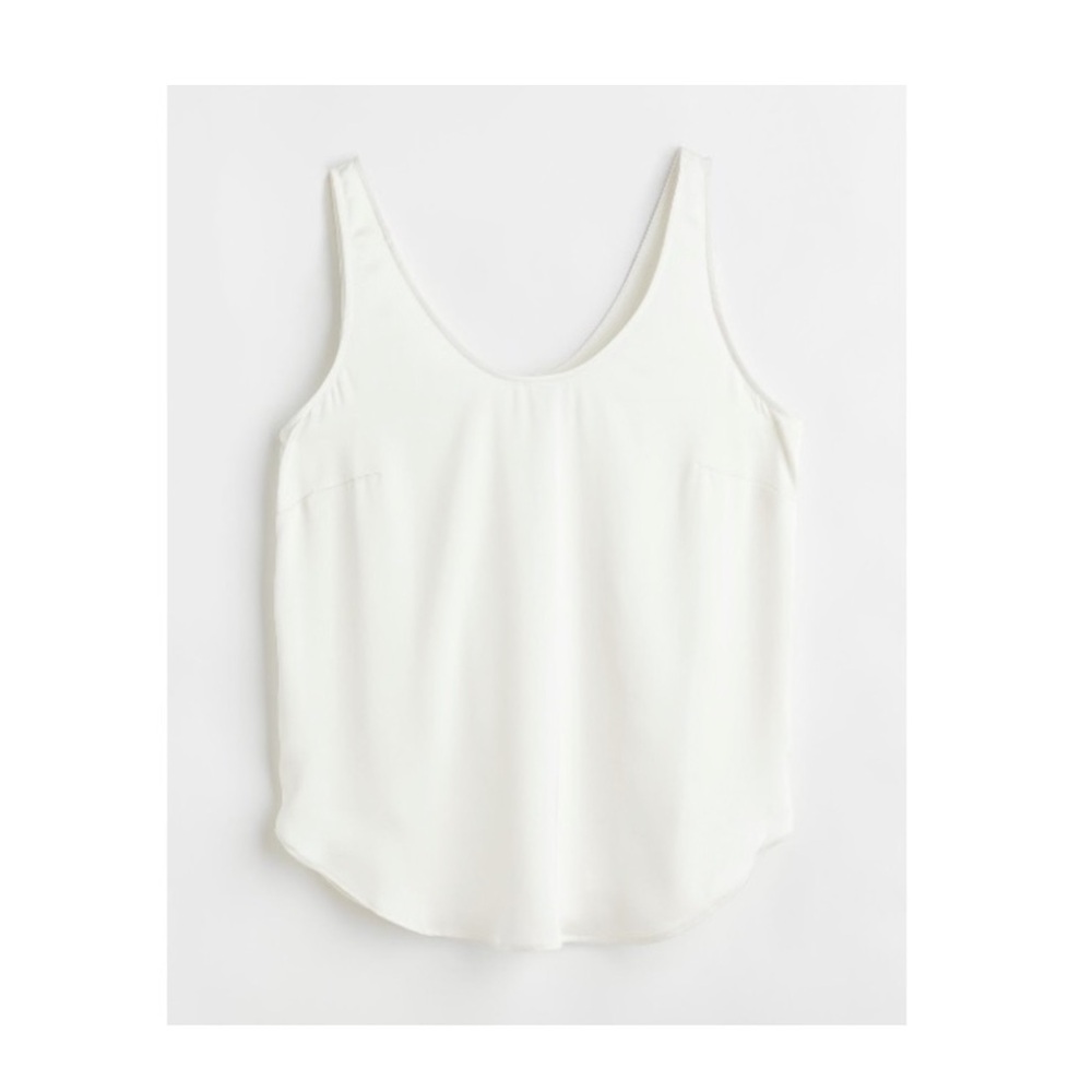 h & m • satin tank